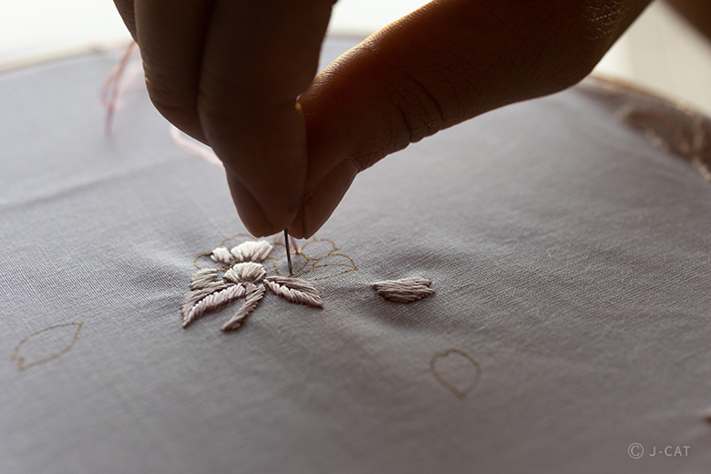 手刺繍着物ブランド「繍栄」の工芸師に学ぶ手刺繍の最高峰技術 −京 